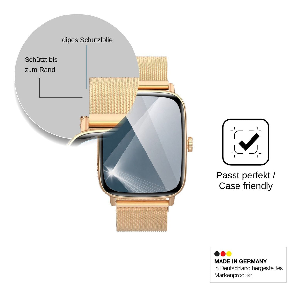 2x Screen Protector for Yoever IDW28 Flexible Glass 9H dipos