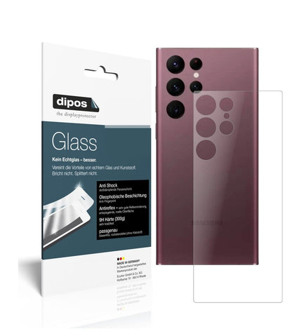 Screen Protector for Samsung Galaxy S22 Ultra back matte Flexible Glass 9H dipos
