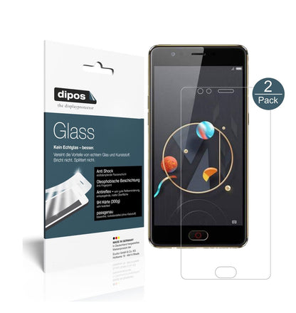 2x Screen Protector for Archos Diamond Alpha matte Flexible Glass 9H dipos
