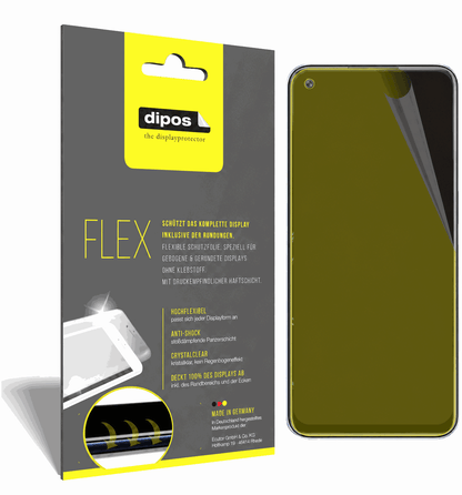 2x Screen Protector for Oppo K9x Protective Film covers 100% dipos Flex