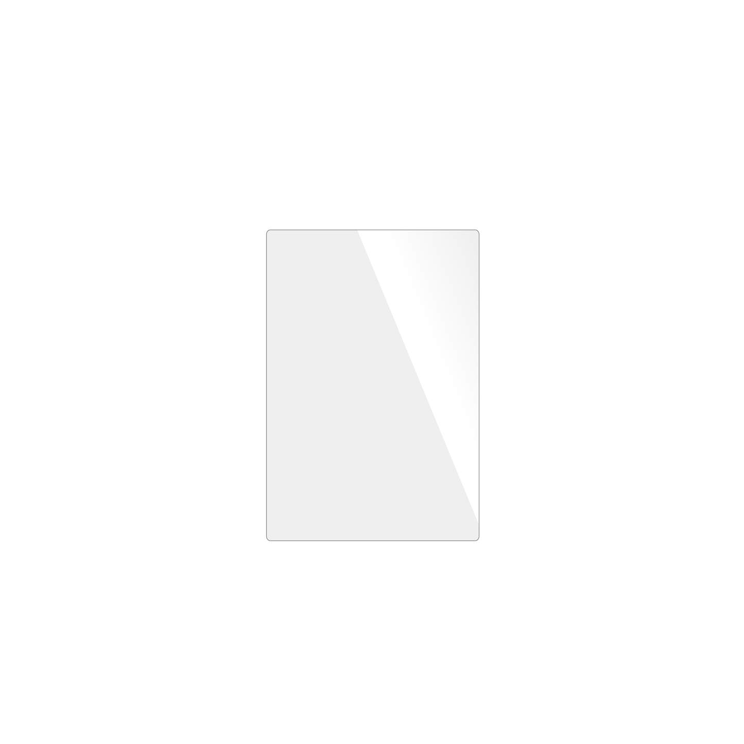 dipos Displayschutz für aaroniarugged tablet a1, transparente Oberfläche, geringe Dicke und perfekte Passform