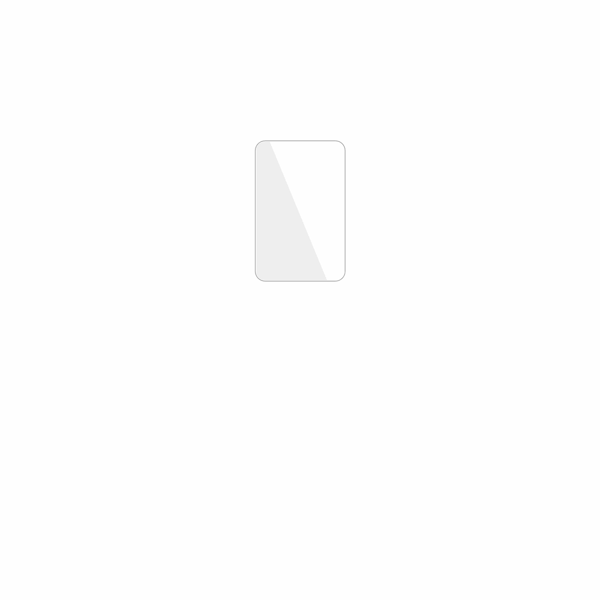 dipos Displayschutz für Aasonida DC402, transparente Oberfläche, geringe Dicke und perfekte Passform