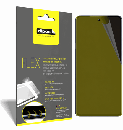 2x Screen Protector for Motorola Edge X30 Protective Film covers 100% dipos Flex