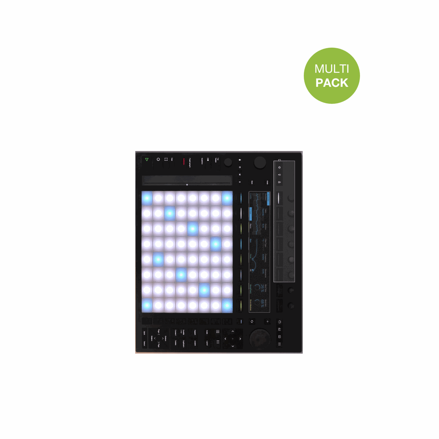 2x Screen Protector for Ableton Push 3 Protection Anti Glare dipos