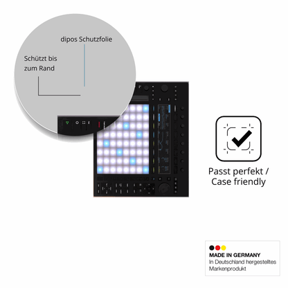 2x Screen Protector for Ableton Push 3 matte Flexible Glass 9H dipos