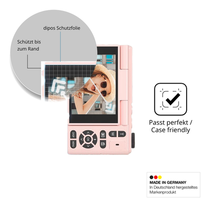 Besonders flexibler Displayschutz mit Anti-Shock-Schicht im Materialmix