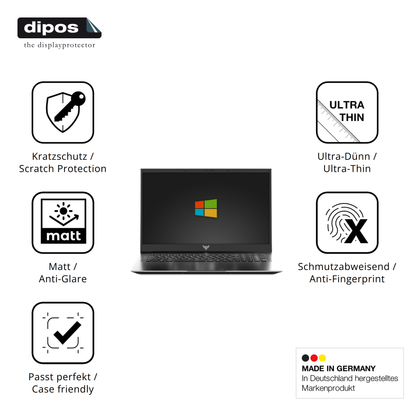 Displayschutz hergestellt in Deutschland, höchste Qualität made in Germany