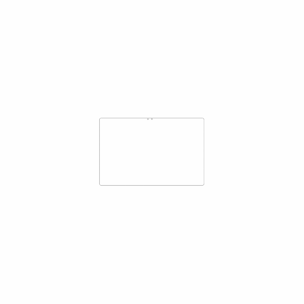 dipos Displayschutz für Acer Iconia A16, mattierte Oberfläche, geringe Dicke und perfekte Passform
