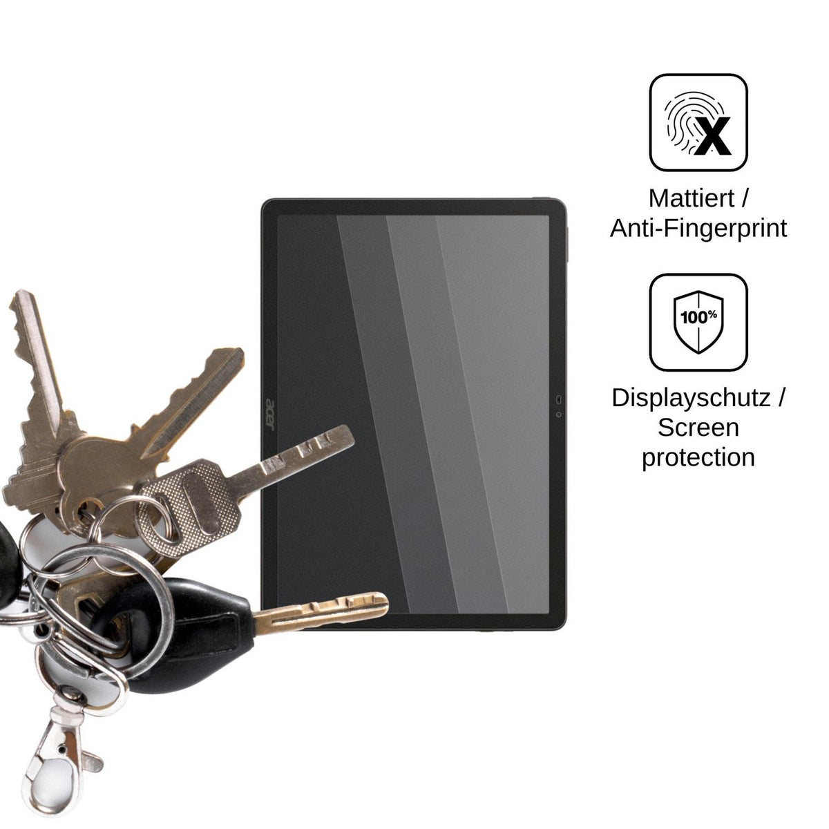Screen Protector for Acer Iconia Tab 11 Privacy Filter 4-Way Protection dipos