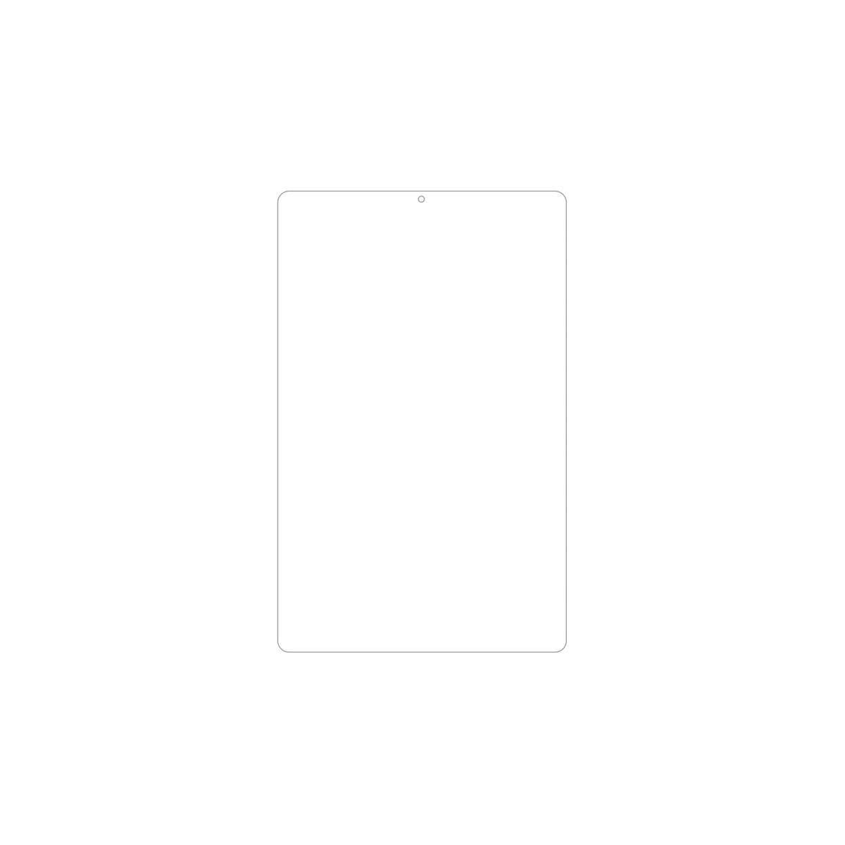 dipos Displayschutz für Acer Iconia Tab A11, mattierte Oberfläche, geringe Dicke und perfekte Passform