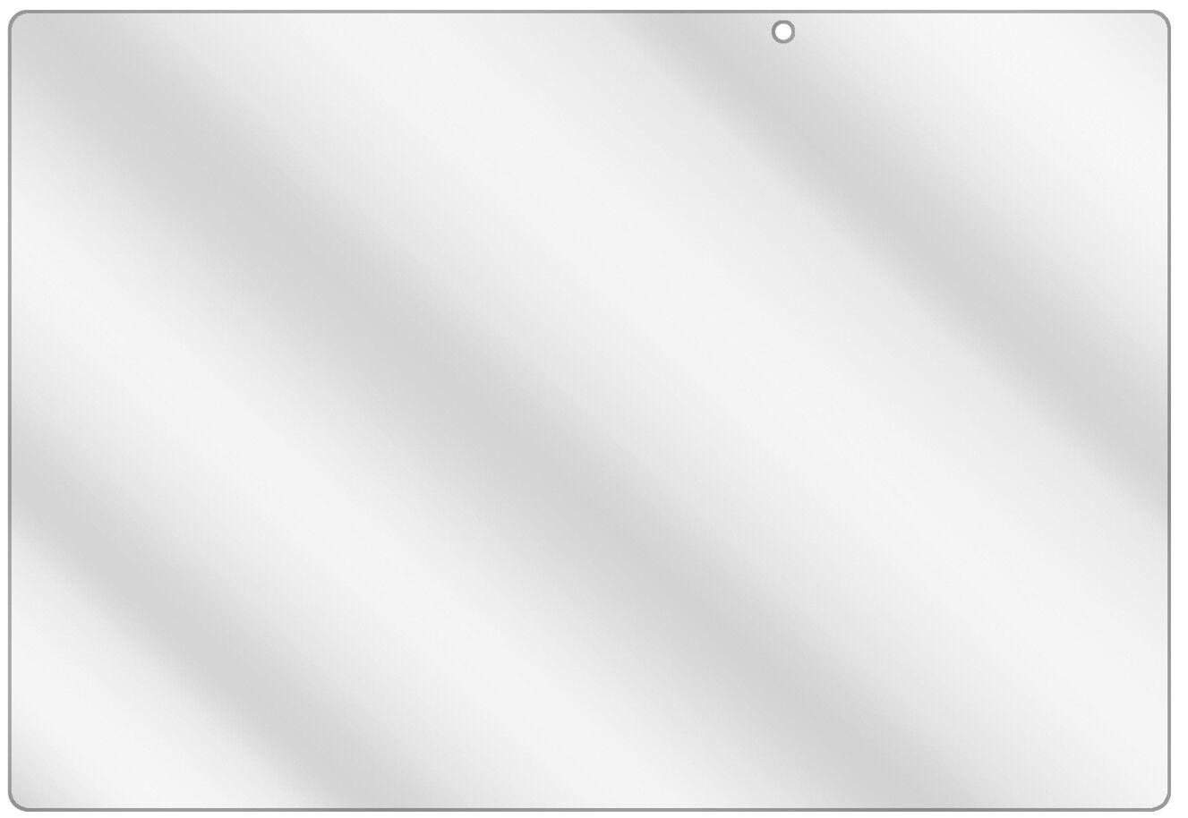 dipos Displayschutz für Acer Switch 7, transparente Oberfläche, geringe Dicke und perfekte Passform
