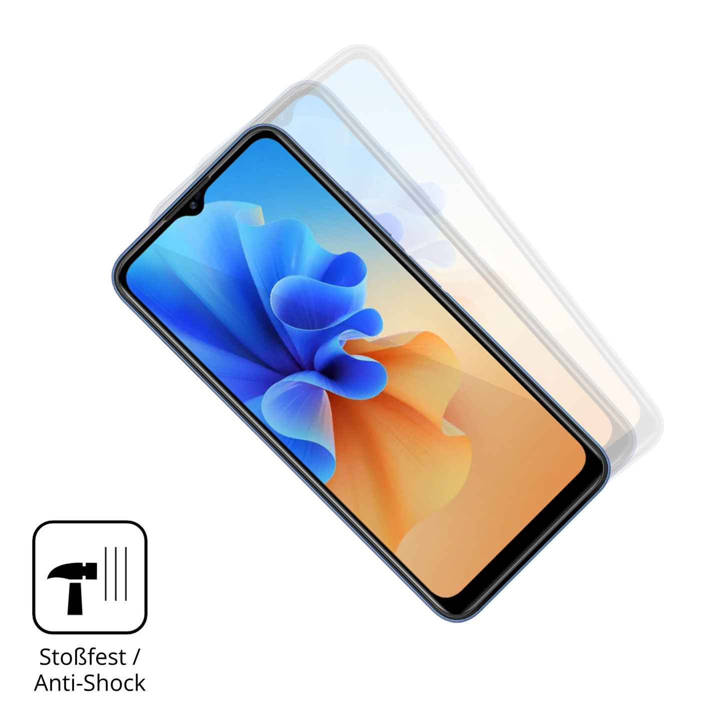 2x 3D Full Cover Schutzfolie für Acer Acerone S262F5