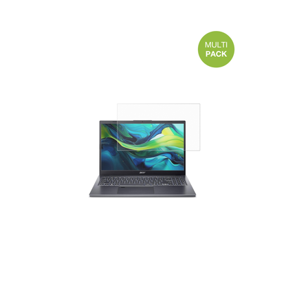 aceraspire a15-51 mit aufgebrachter dipos Displayschutzfolie, die lästige Fingerabdrücke minimiert