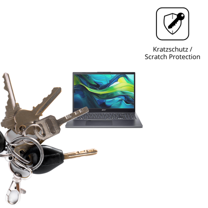 Schutz gegen Kratzer auf dem aceraspire a15-51 Glas durch Schlüssel oder Ähnliches