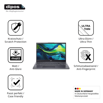 Displayschutz hergestellt in Deutschland, höchste Qualität made in Germany