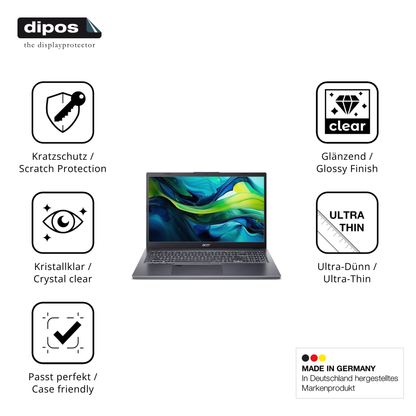 Displayschutz hergestellt in Deutschland, höchste Qualität made in Germany