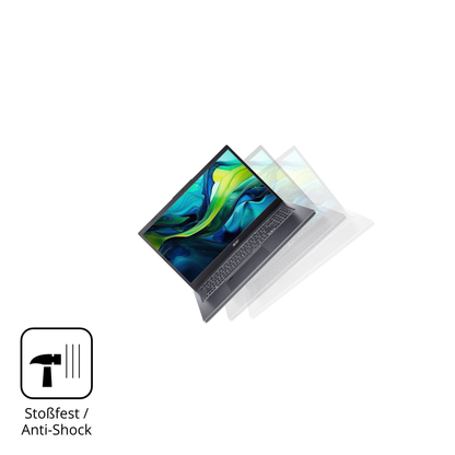 Schutz gegen Kratzer auf dem aceraspire a15-51 Glas durch Schlüssel, Stöße gegen die Tischkante oder Stürze