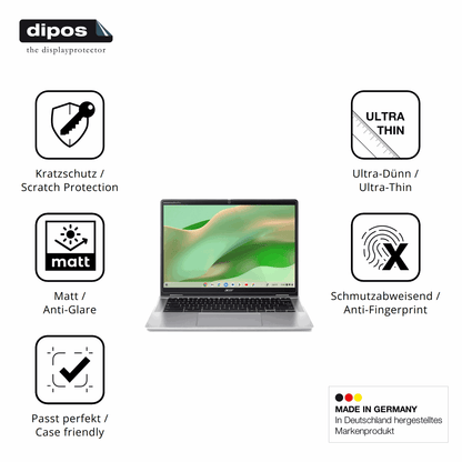 2x Screen Protector for Acer Chromebook Spin 314 CP314-2HN Protection Anti