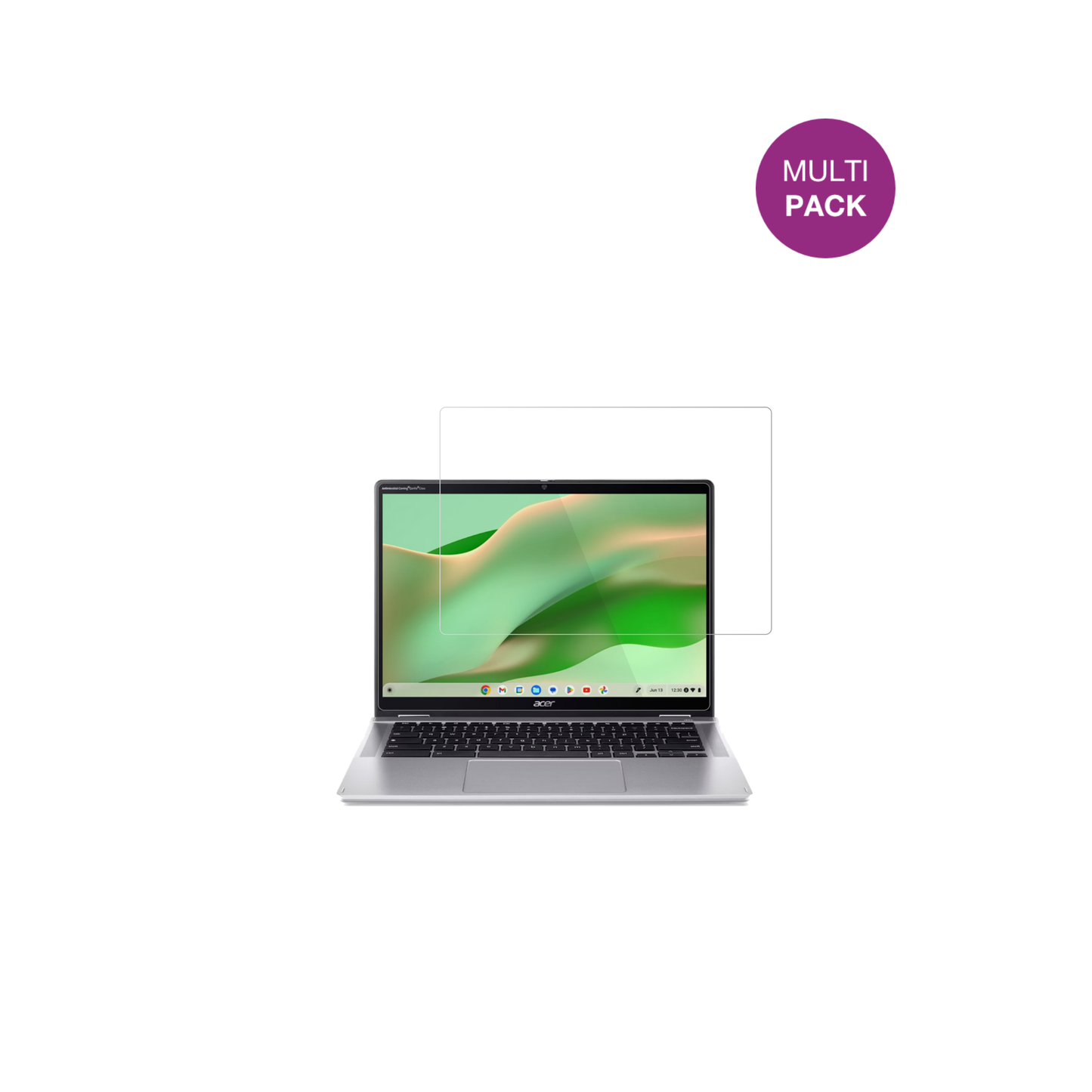 2x Schutzfolie klar für Acer Chromebook Spin 314 CP314-2HN Display-Schutzfolie