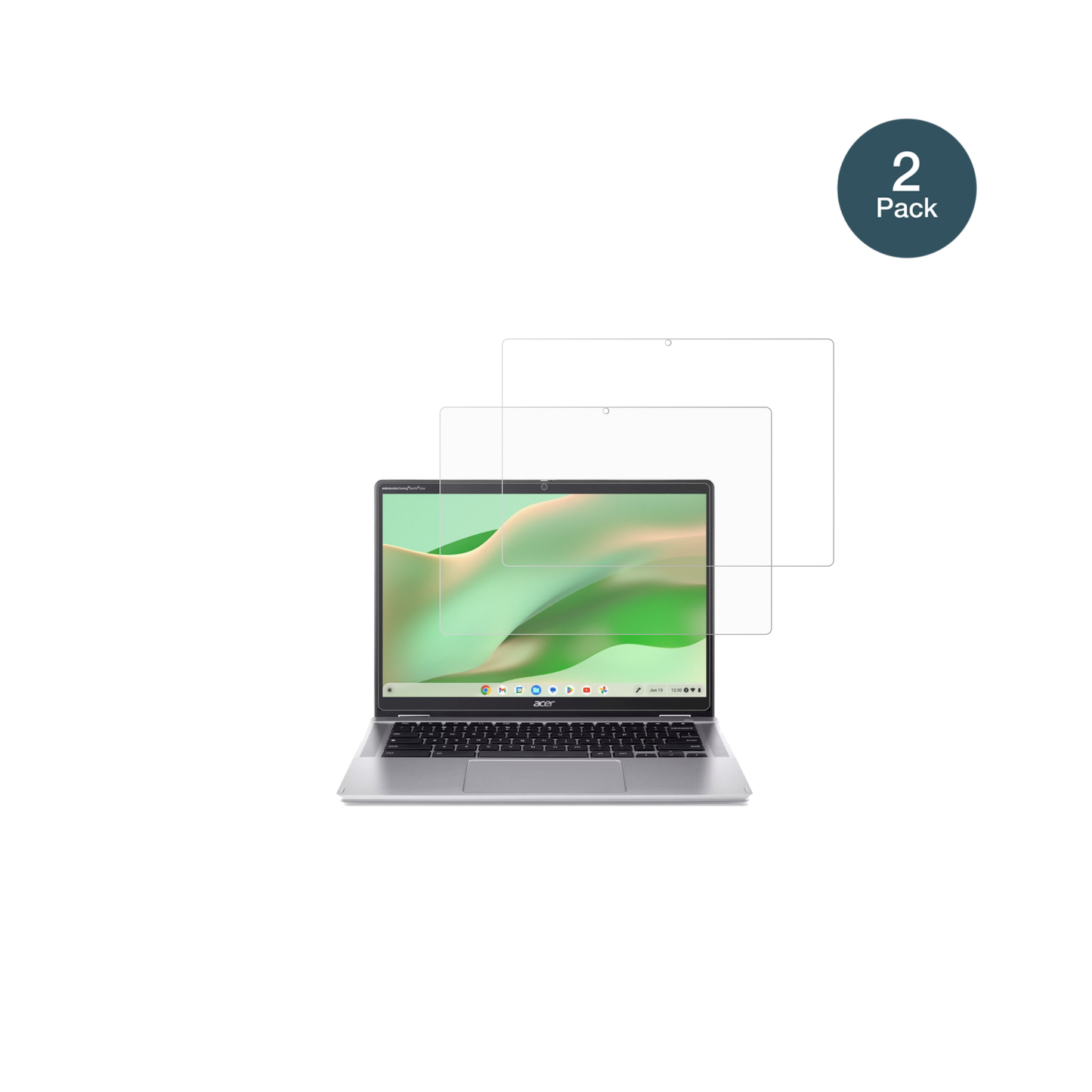 2x 9H Schutzfolie matt für Acer Chromebook Spin 314 CP314-2HN Panzerfolie