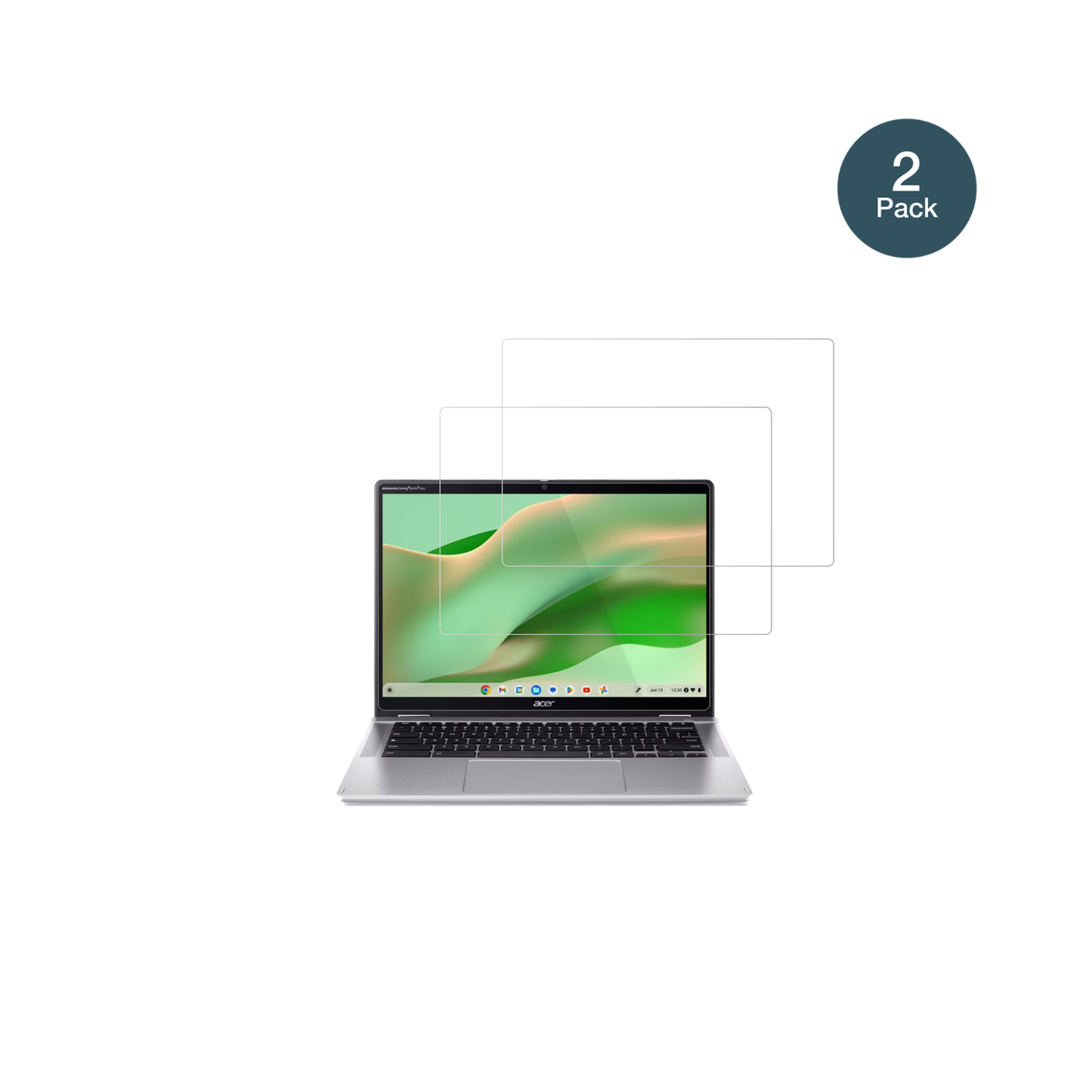 2x 9H Schutzfolie für Acer Chromebook Spin 314 CP314-2HN Panzerfolie