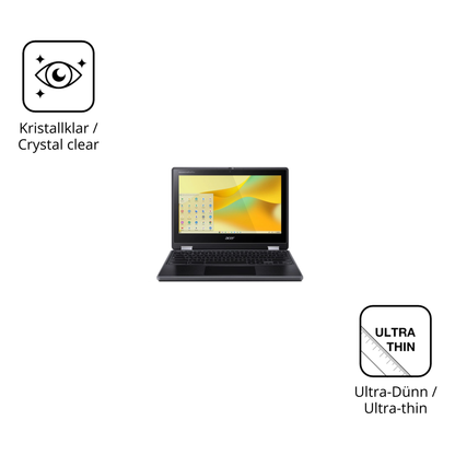 Dünne und klare Folie passend zugeschnitten für Acer Chromebook Spin 511