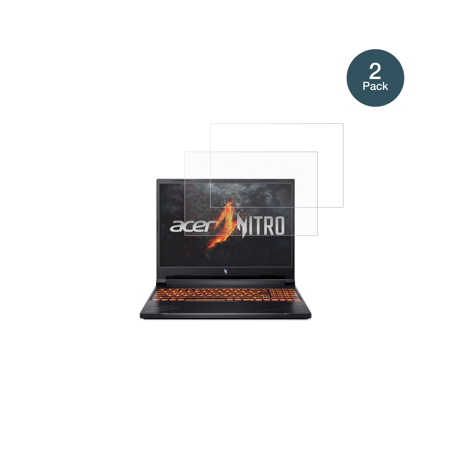 acernitro v16 mit aufgebrachter dipos Panzerfolie, die lästige Fingerabdrücke minimiert