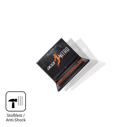 Schutz gegen Kratzer auf dem acernitro v16 Glas durch Schlüssel, Stöße gegen die Tischkante oder Stürze