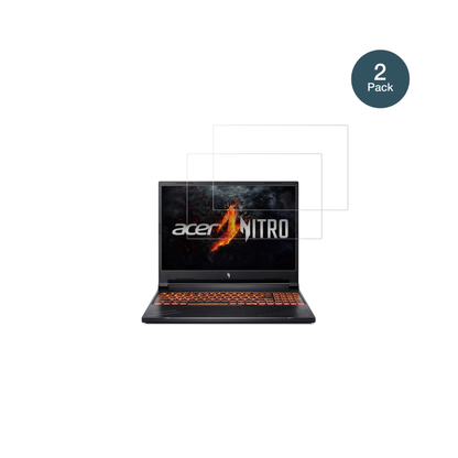 acernitro v16 mit aufgebrachter dipos Flex Schutzfolie, glasklare Darstellung ohne Einschränkungen