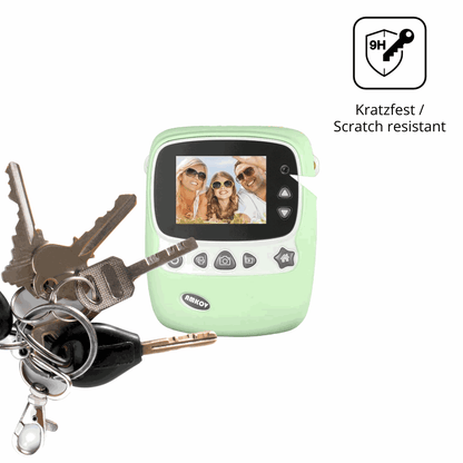 dipos Displayschutz für Ade Kinderkamera PB01, mattierte Oberfläche, robuste Festigkeit und perfekte Passform