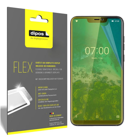 2x Screen Protector Kruger Matz Smartfon LIVE 7S Protective Film covers 100%