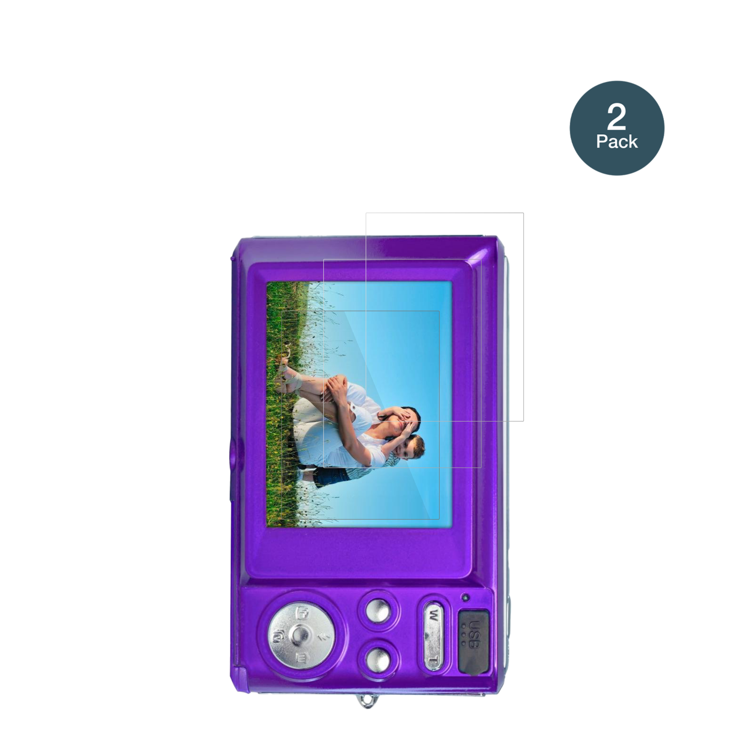 Agfa PhotoRealishot DC5200 mit aufgebrachter dipos Flex Schutzfolie, glasklare Darstellung ohne Einschränkungen