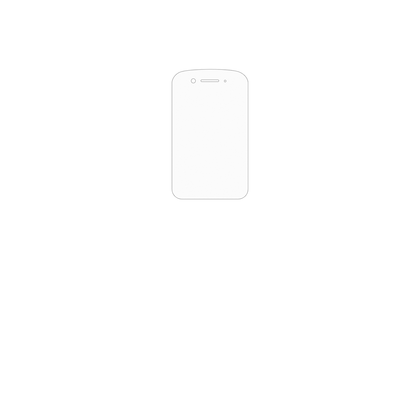 dipos Displayschutz für AGM M8 FLIP, mattierte Oberfläche, geringe Dicke und perfekte Passform