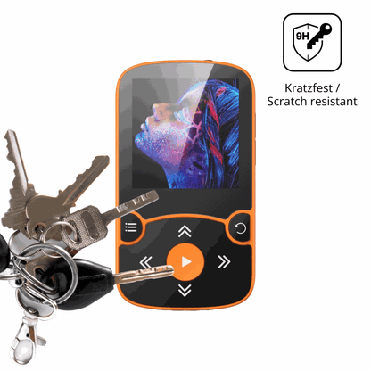 dipos Displayschutz für AGPTEK A65 MP3-Player, mattierte Oberfläche, robuste Festigkeit und perfekte Passform