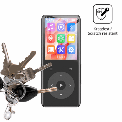 dipos Displayschutz für AGPTEK M7 MP3-Player, mattierte Oberfläche, robuste Festigkeit und perfekte Passform