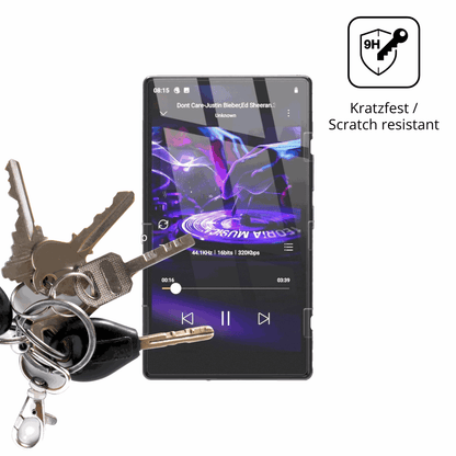 dipos Displayschutz für AHENOD G15 MP3-Player, mattierte Oberfläche, robuste Festigkeit und perfekte Passform