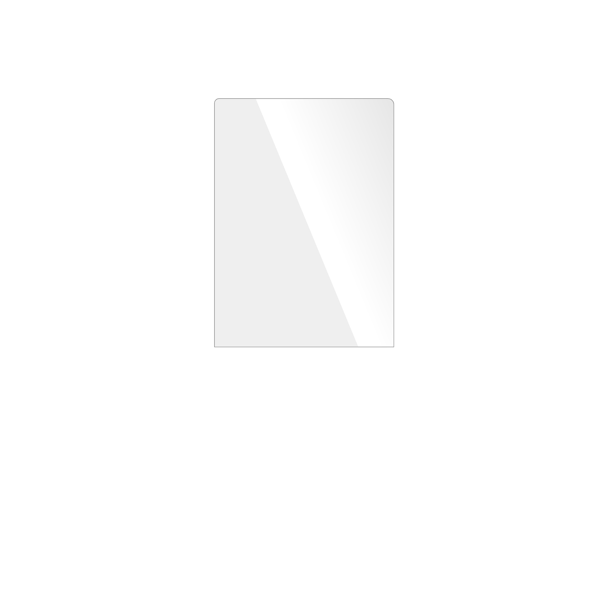 dipos Displayschutz für Aiandcc M6 MP3-Player, transparente Oberfläche, geringe Dicke und perfekte Passform