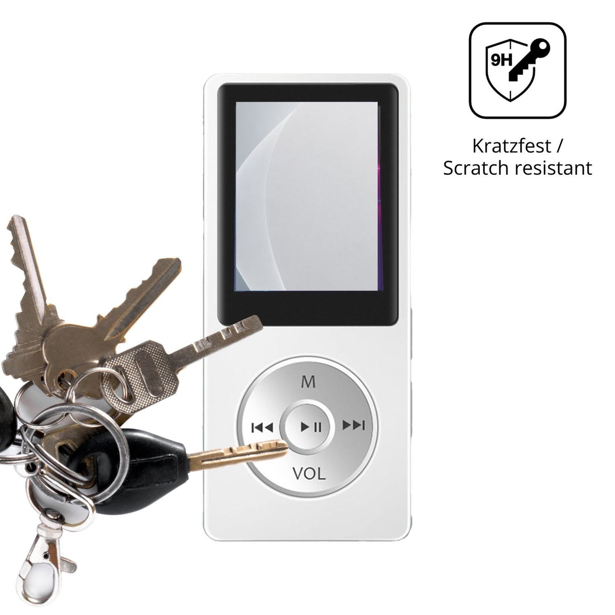 dipos Displayschutz für aigolink S05-32, mattierte Oberfläche, robuste Festigkeit und perfekte Passform