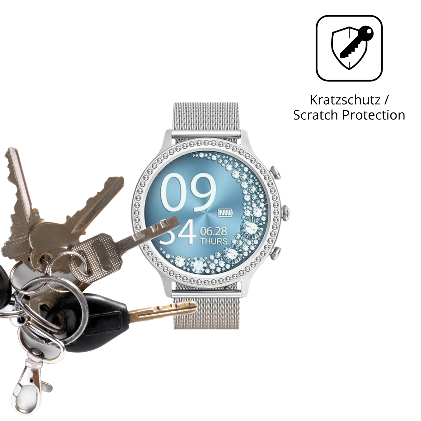 6x Schutzfolie matt für Aimiuvei S53 1.32 Zoll Display-Schutzfolie