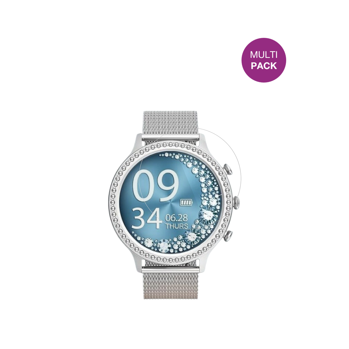 6x Schutzfolie klar für Aimiuvei S53 1.32 Zoll Display-Schutzfolie