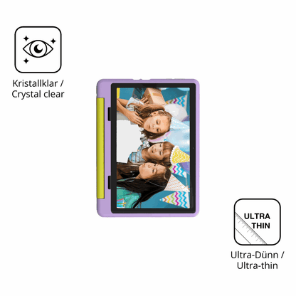 2x Screen Protector for Ainmel 1028 Kids Tablet 10.1 Zoll Protection Crystal