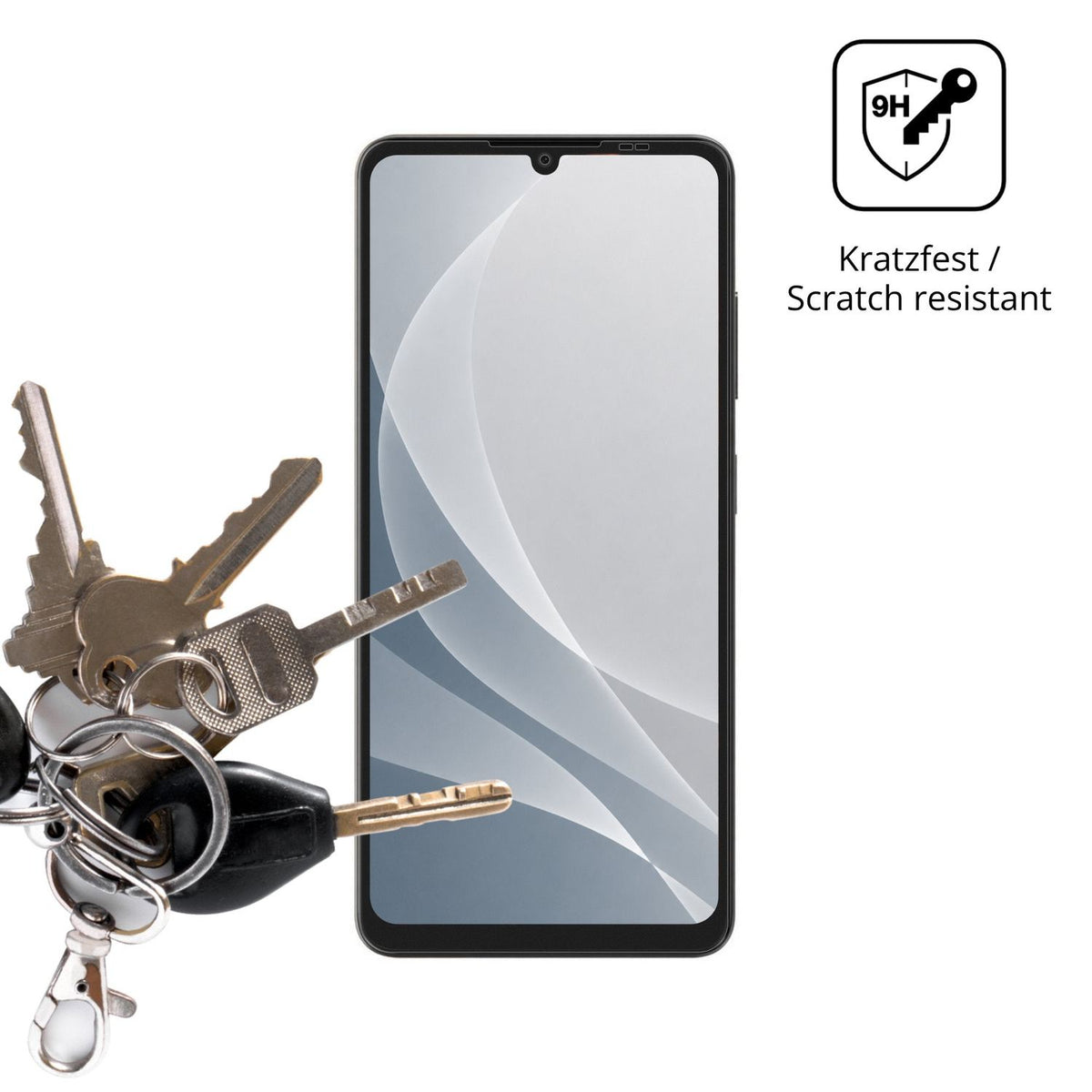 dipos Displayschutz für Aiplus AI+ Nova 2 Neo 5G, mattierte Oberfläche, robuste Festigkeit und perfekte Passform