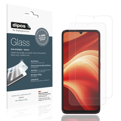 2x Screen Protector for Aiplus AI+ Nova 2 5G matte Flexible Glass 9H dipos
