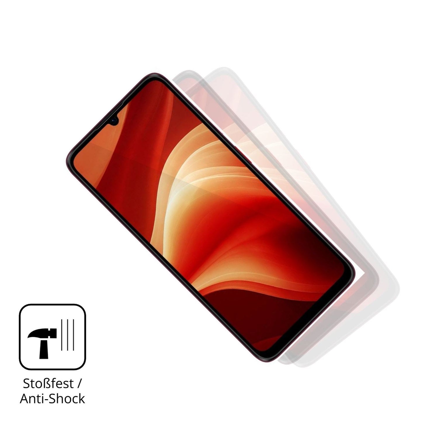 2x Screen Protector for Aiplus AI+ Nova 2 5G Flexible Glass 9H dipos