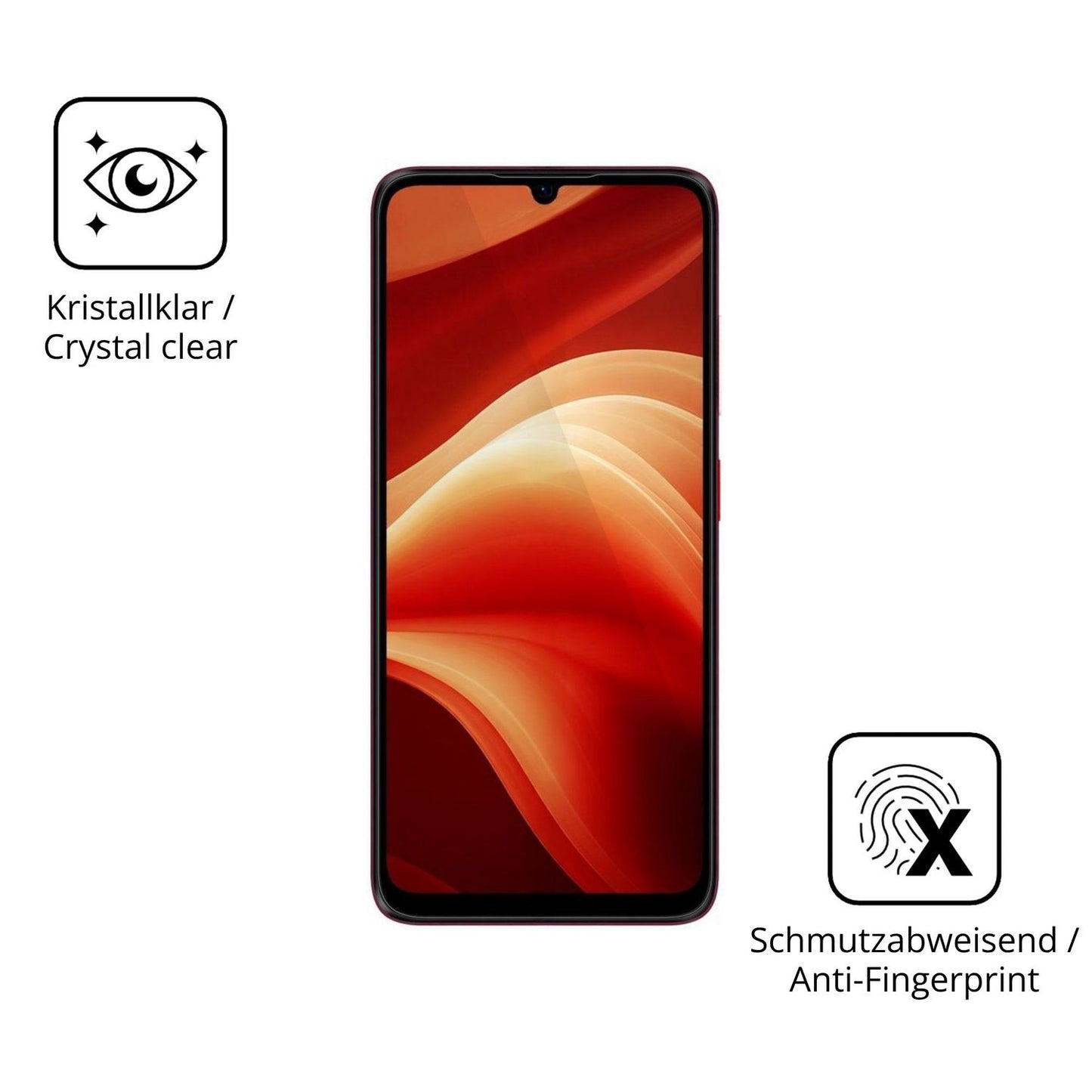 2x Screen Protector for Aiplus AI+ Nova 2 5G Flexible Glass 9H dipos