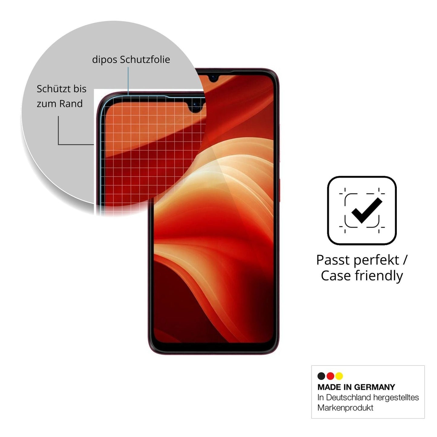 2x Screen Protector for Aiplus AI+ Nova 2 5G Flexible Glass 9H dipos
