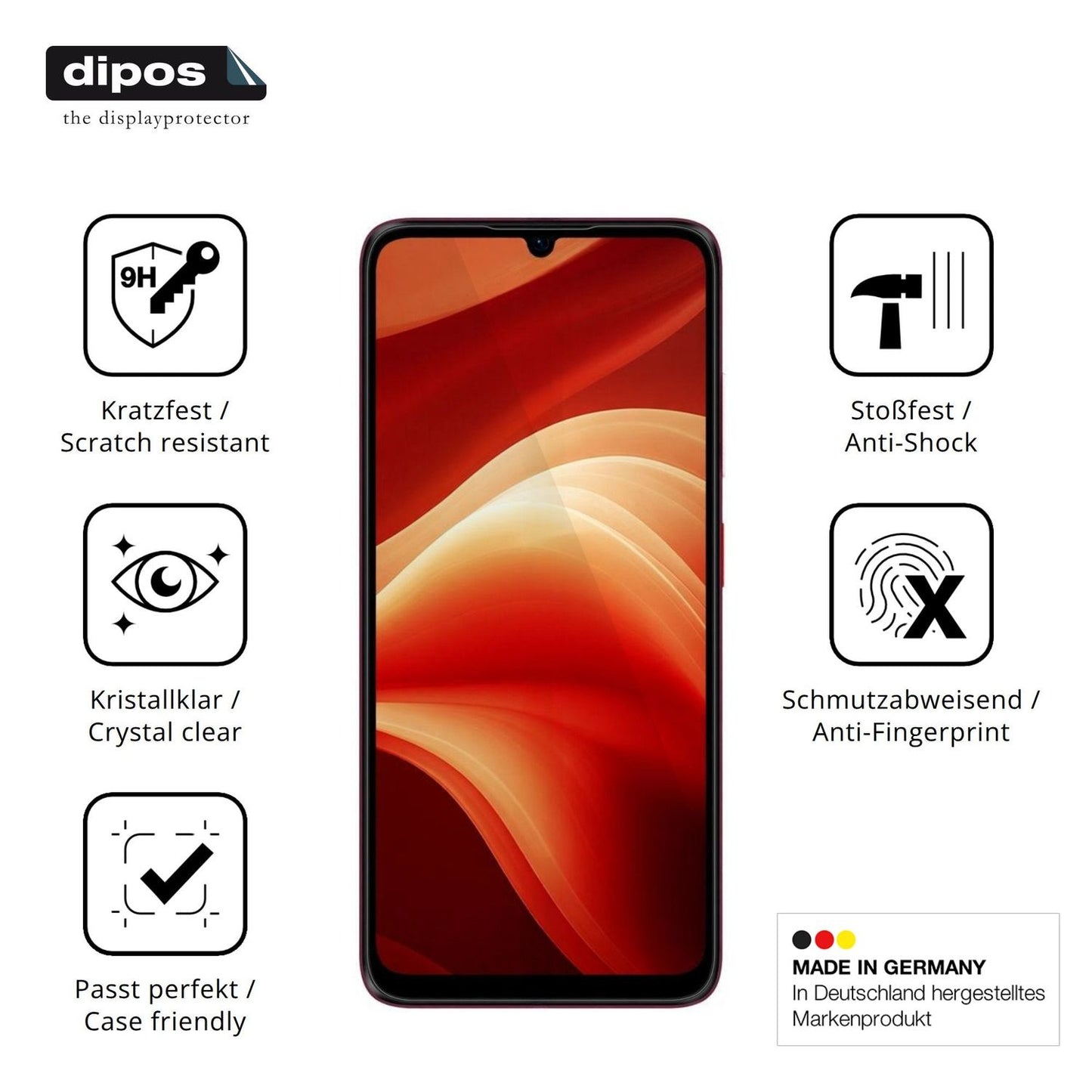 2x Screen Protector for Aiplus AI+ Nova 2 5G Flexible Glass 9H dipos