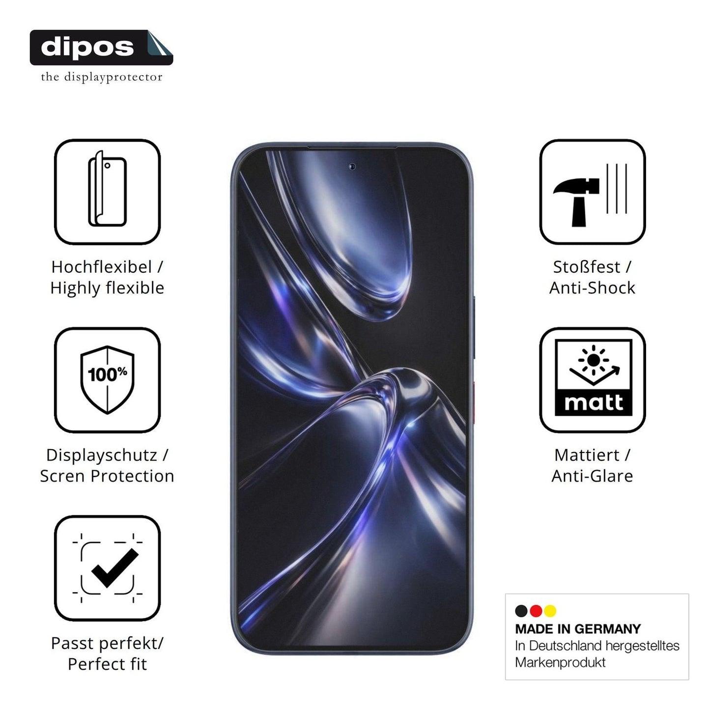 2x Full Cover matte Film for Aiplus AI+ Nova 2 Ultra 5G Screen Protector 
