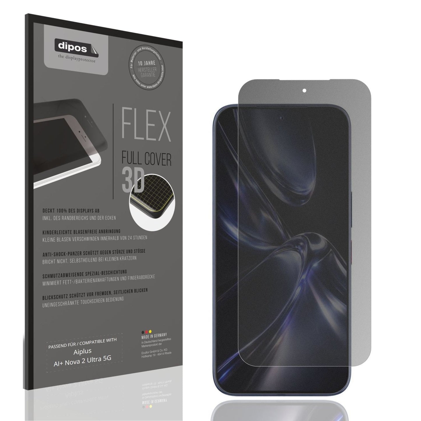 Full Cover Privacy Film for Aiplus AI+ Nova 2 Ultra 5G Screen Protector 