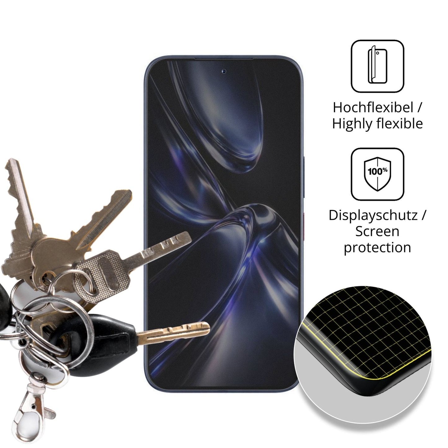 Full Cover Privacy Film for Aiplus AI+ Nova 2 Ultra 5G Screen Protector 